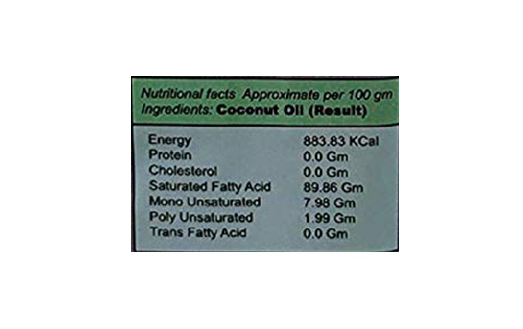 Gramiyum Cold Pressed Coconut Oil-    Plastic Bottle  500 millilitre